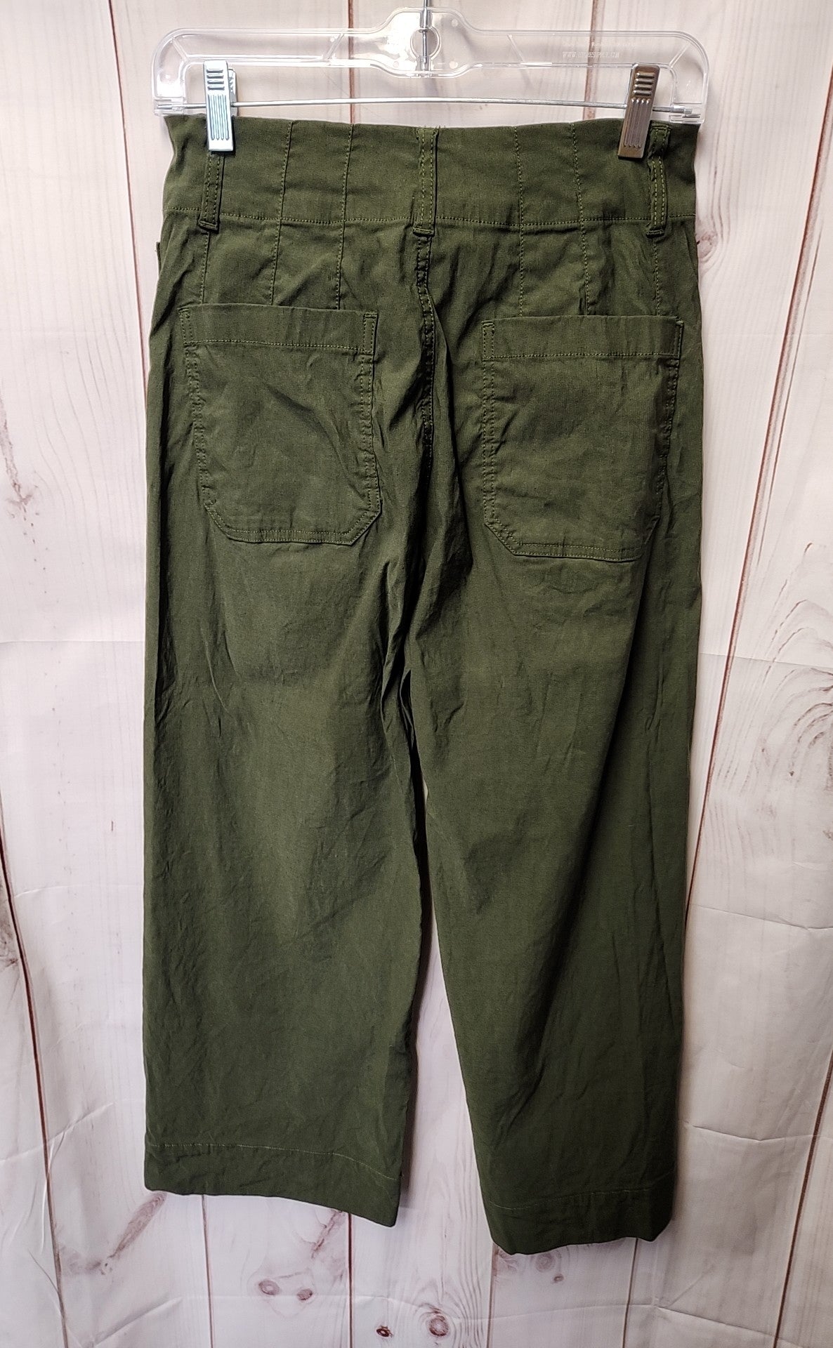 Maeve Anthropologie Women's Size 27 (3-4) Green Pants The Collette