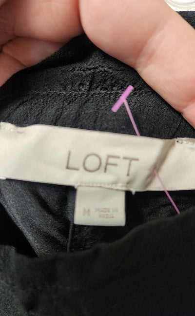 Loft Women's Size M Black Skirt