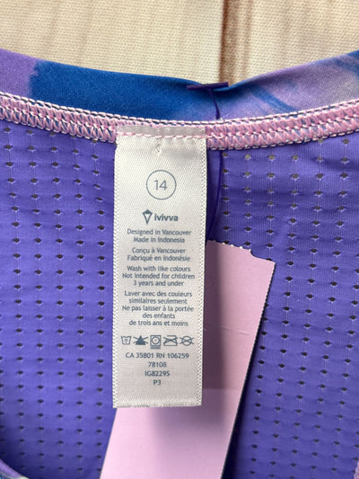 Ivivva - Lululemon Girl's Size 14 Purple Dress