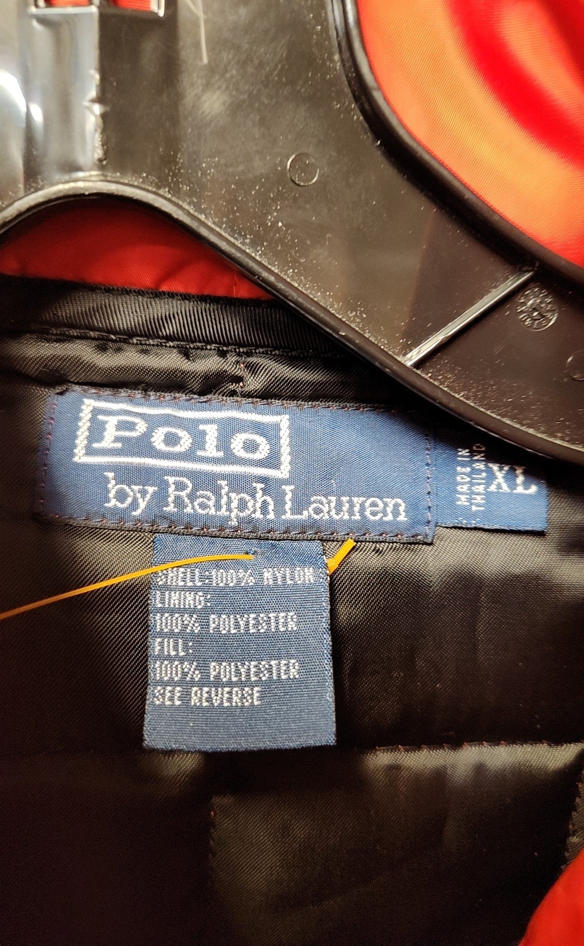 Polo by Ralph Lauren Men's Size XL Red Jacket