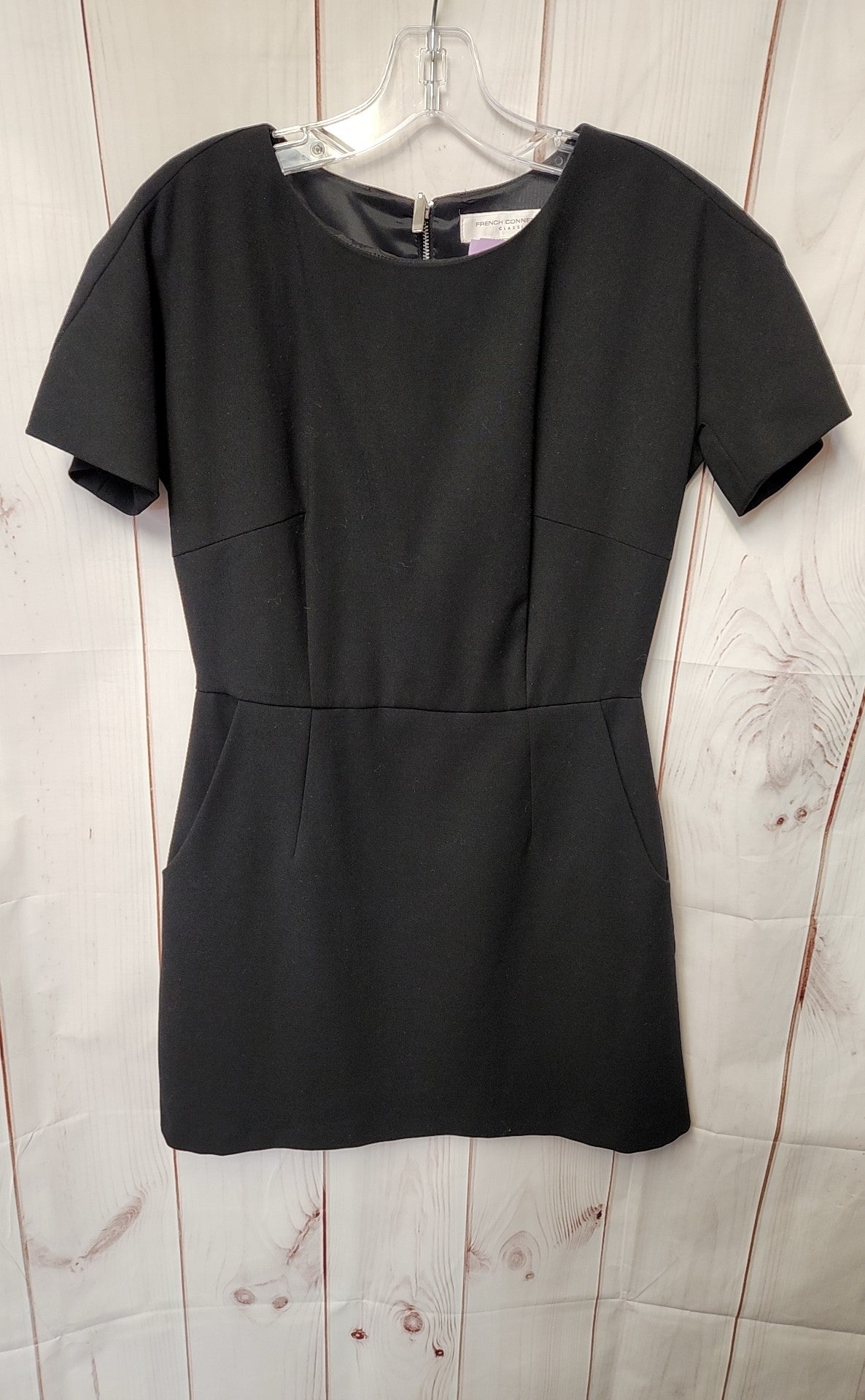 French Connection Women's Size 8 Black Dress