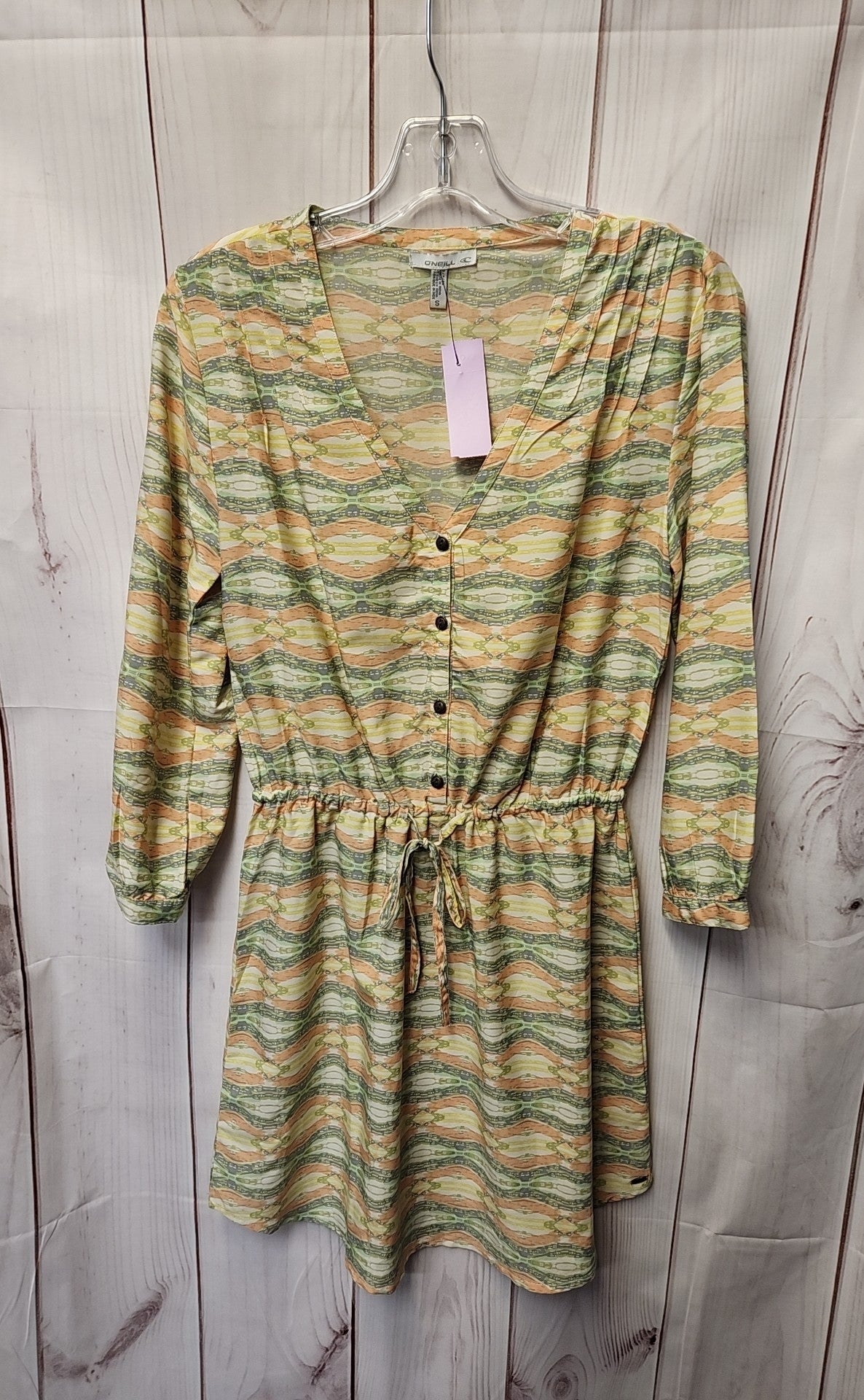 Oneill Women's Size S Yellow Dress