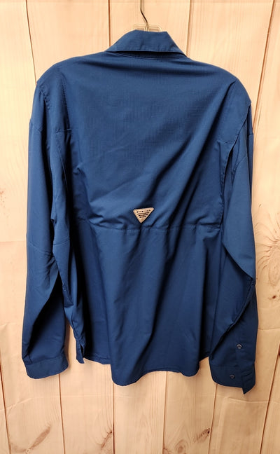 Columbia Men's Size M Blue Shirt