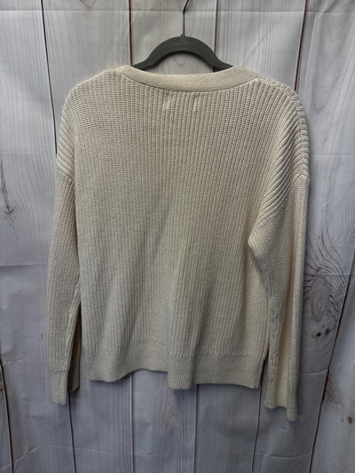 Old Navy Women's Size L White Cardigan