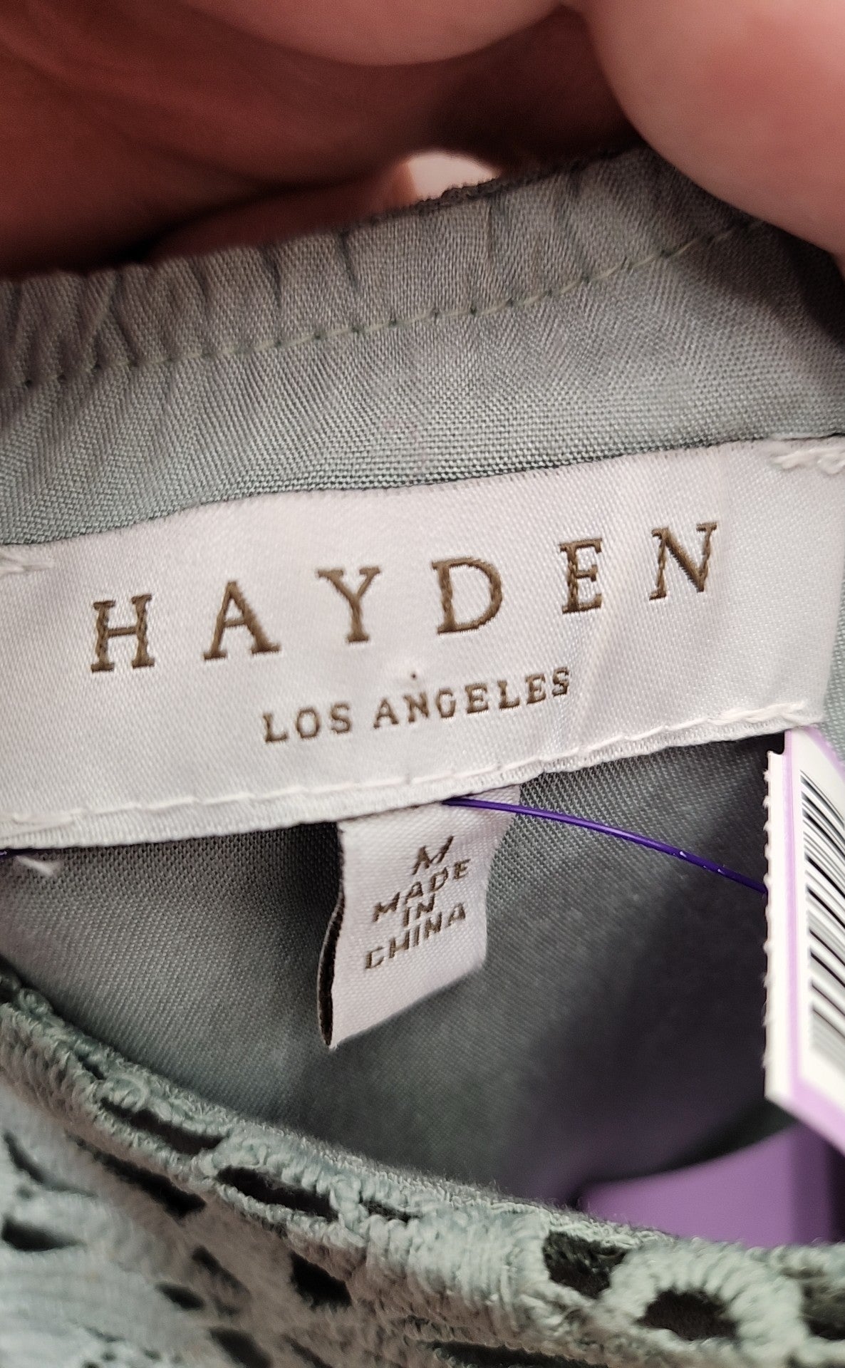 Hayden Women's Size M Olive Green Dress