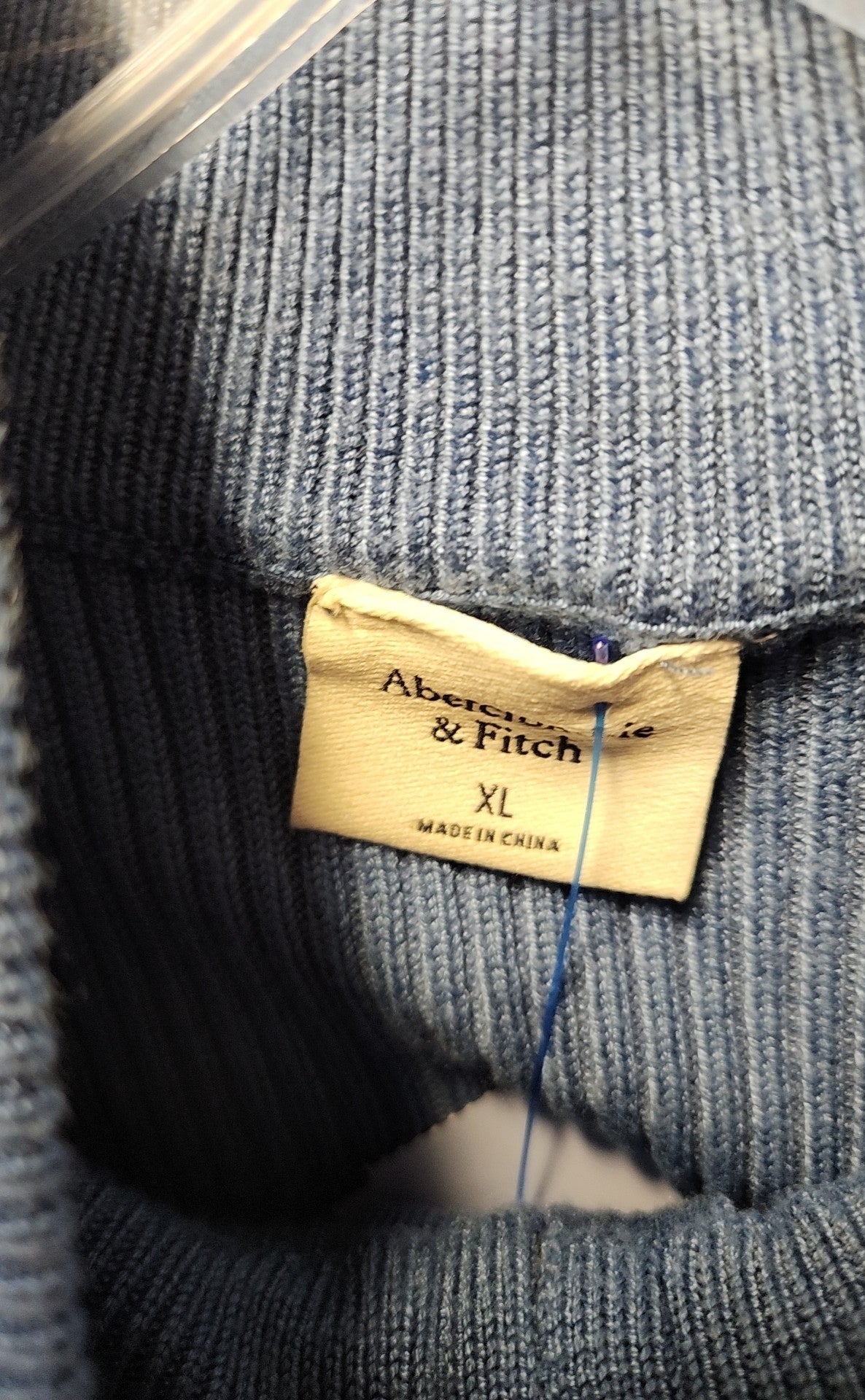 Abercrombie & Fitch Women's Size XL Blue Bodysuit