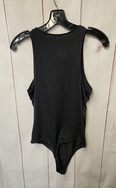 Express Women's Size M Black Bodysuit