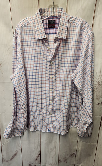 Untuckit Men's Size XL Pink Shirt