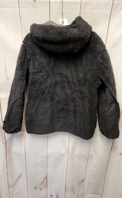 Eddie Bauer Boy's Size 10/12 Gray Reversible Jacket