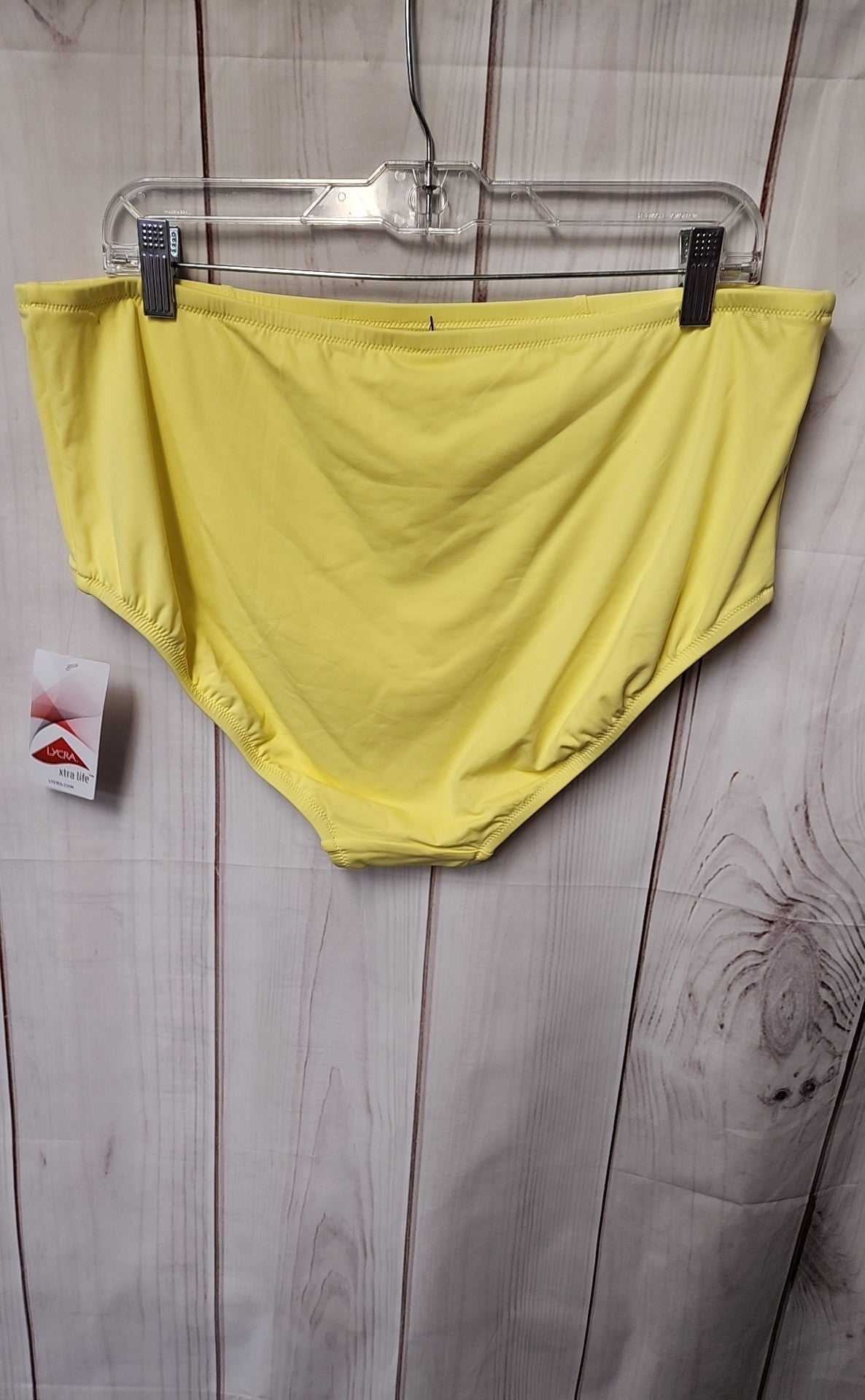 NWT Lands End Women's Size 18 Yellow Swim Bottom