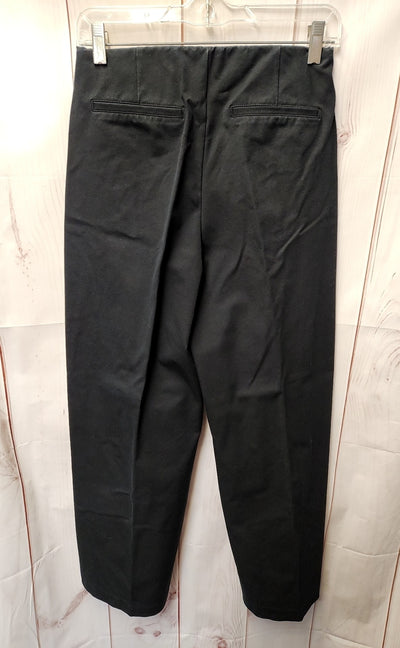 Old Navy Women's Size S Black Pants High Rise Wide Leg
