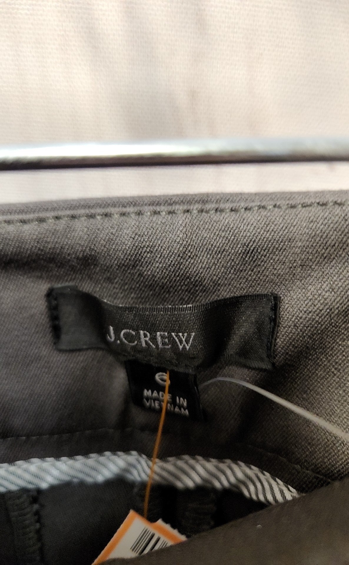 NWT J Crew Women's Size 6 Gray Pants