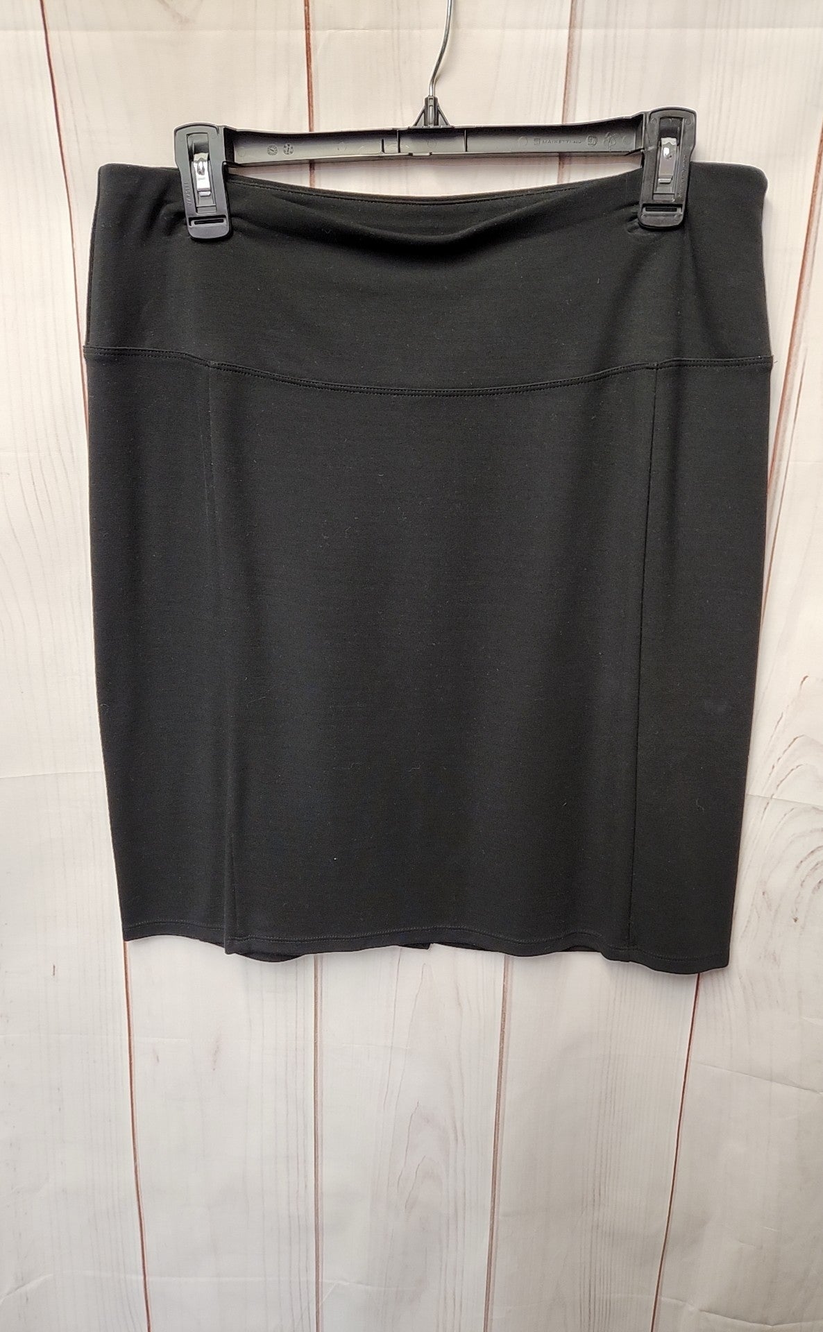 J Jill Wearever Collection Women's Size M Petite Black Skirt