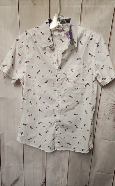 Free Planet Men's Size S White Shirt