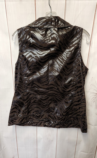 Zenergy - Chico's Women's Size L Brown Vest