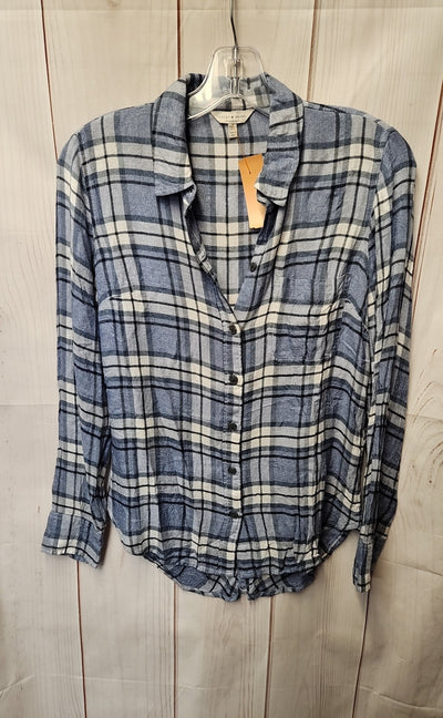 Lucky Brand Women's Size XS Blue Long Sleeve Top