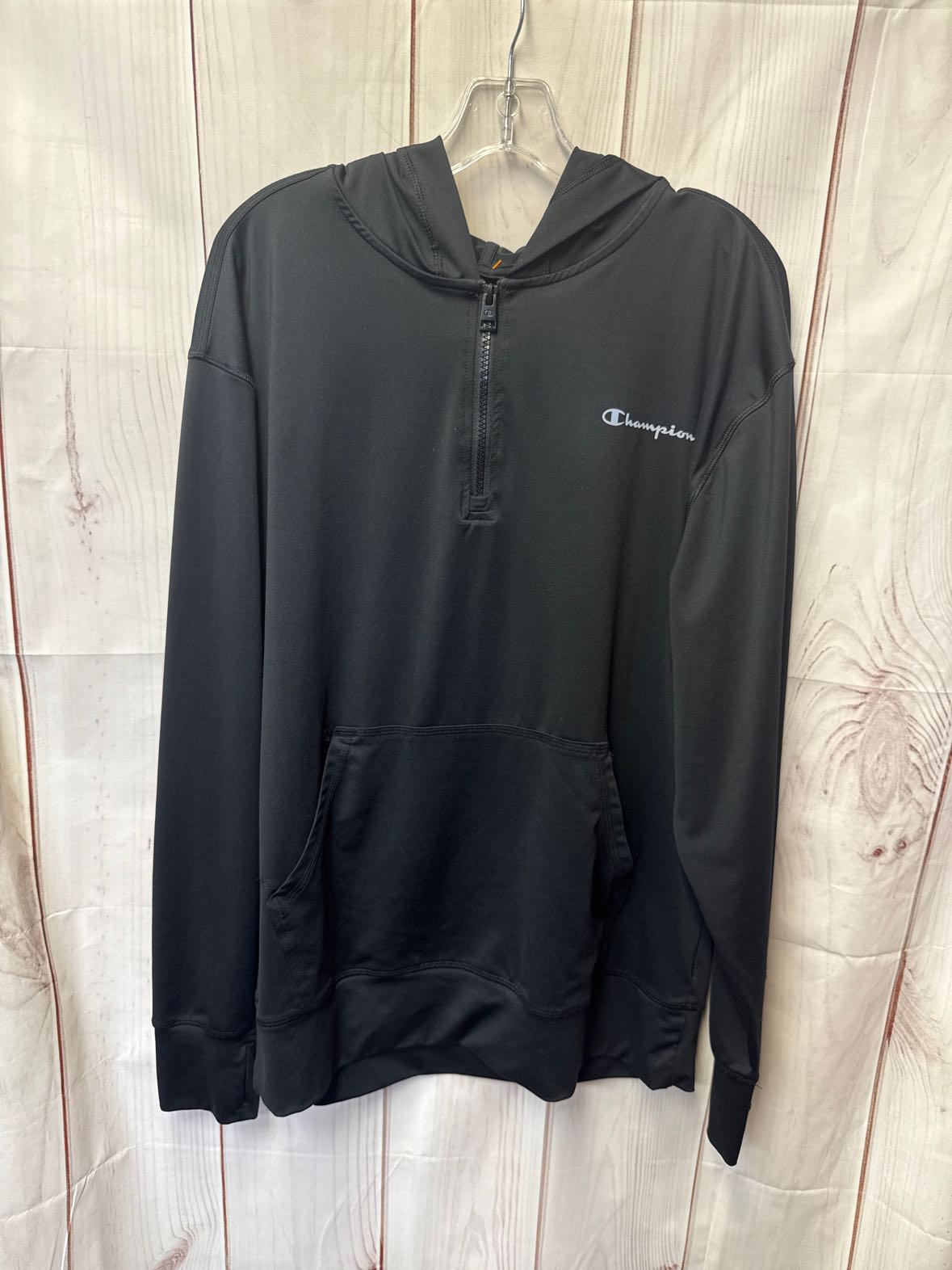 Champion Women's Size M Black Long Sleeve Top