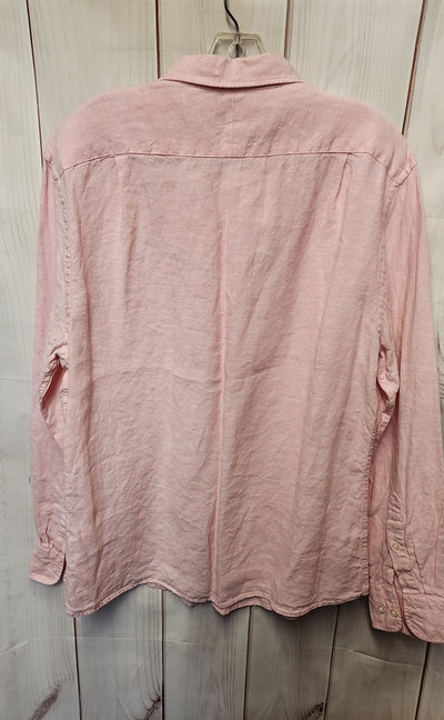 Charles Tyrwhitt Men's Size L Pink Shirt