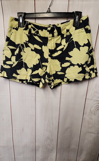 Loft Women's Size 2 Yellow & Blue Shorts