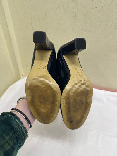 Anne Klein Women's Size 6-1/2 Navy Pumps Shoes