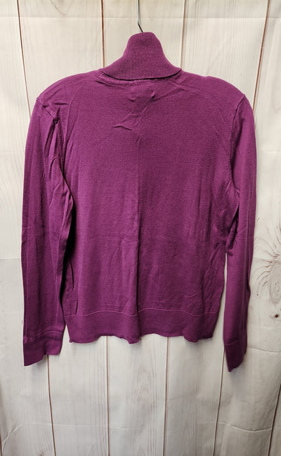 Chaps Women's Size XL Purple Sweater