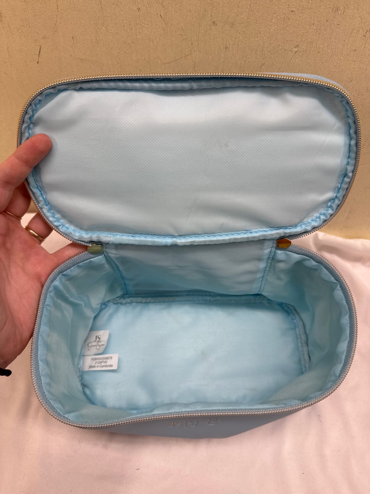 Jessica Simpson Blue Pouch