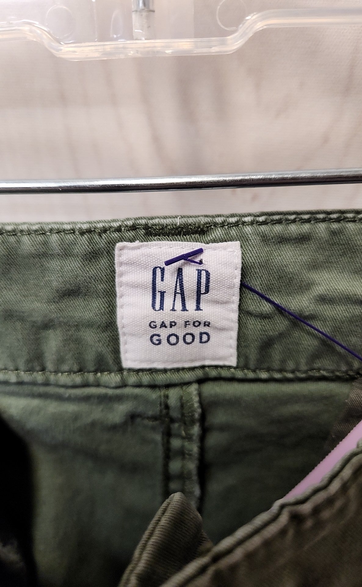 Gap Women's Size 14 Olive Green Pants Girlfriend Chino