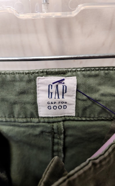 Gap Women's Size 14 Olive Green Pants Girlfriend Chino