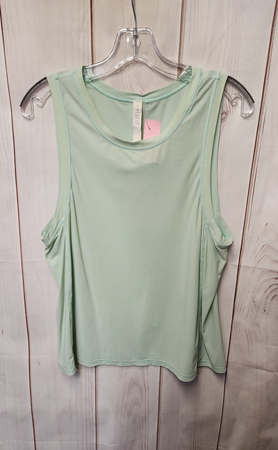 Lululemon Women's Size 8 Green Sleeveless Top