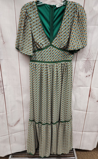In Loom Women's Size M Green Dress