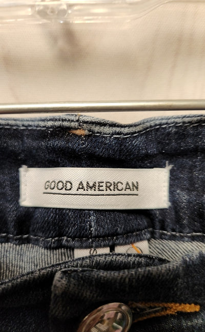 Good American Women's Size 28 (5-6) Blue Jeans