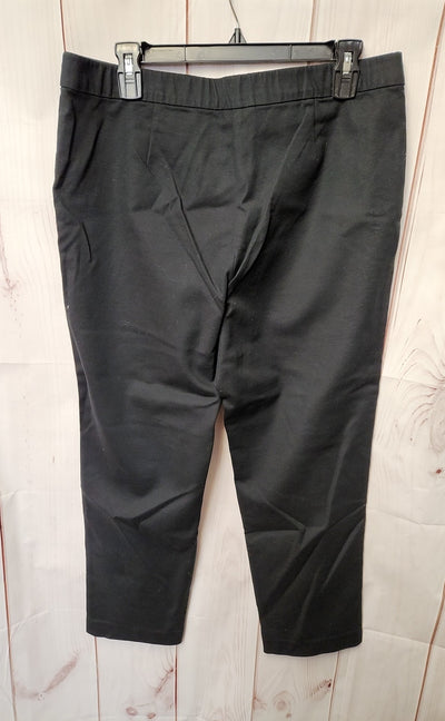 J Jill Women's Size 14 Petite Black Pants