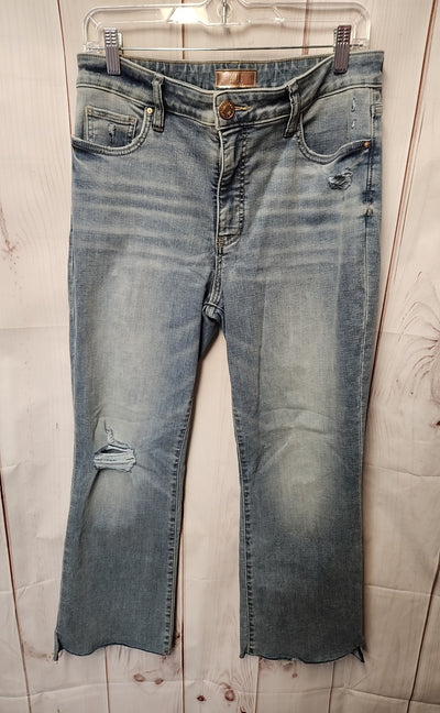 Kut from the Kloth Women's Size 30 (9-10) Blue Jeans Kelsey Fab AB Ankle Flare