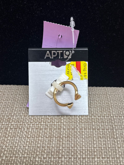 Apt 9 Ring Size Adjustble Gold Ring NWT