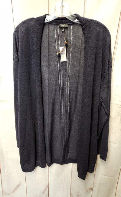 NWT Talbots Women's Size 1X Navy Cardigan