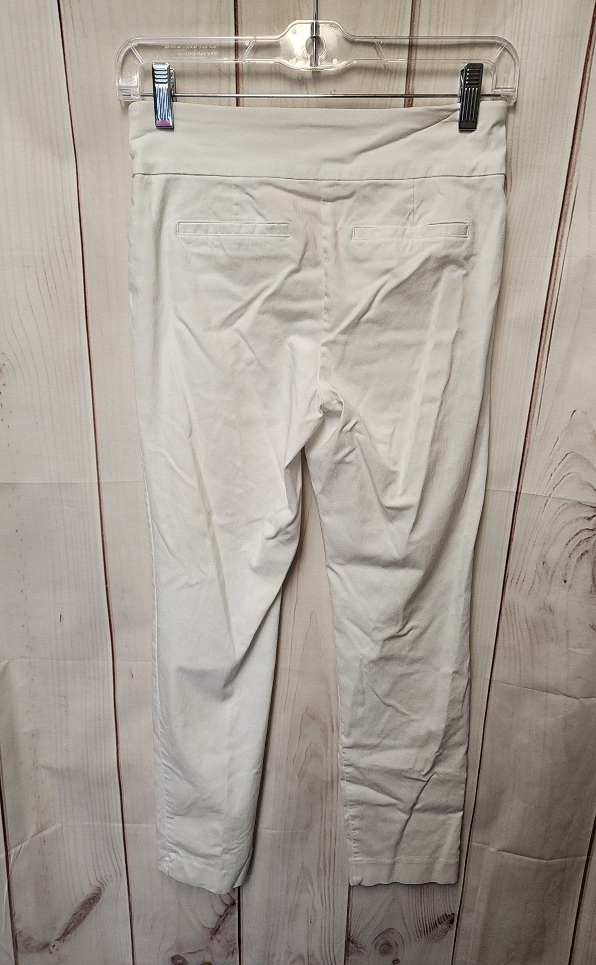 Charter Club Women's Size 2 Petite White Pants Cambridge Slim