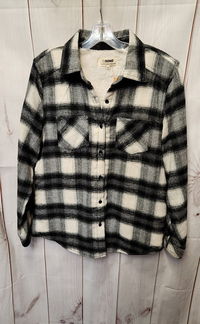 Ci Sono Women's Size M White & Black Jacket
