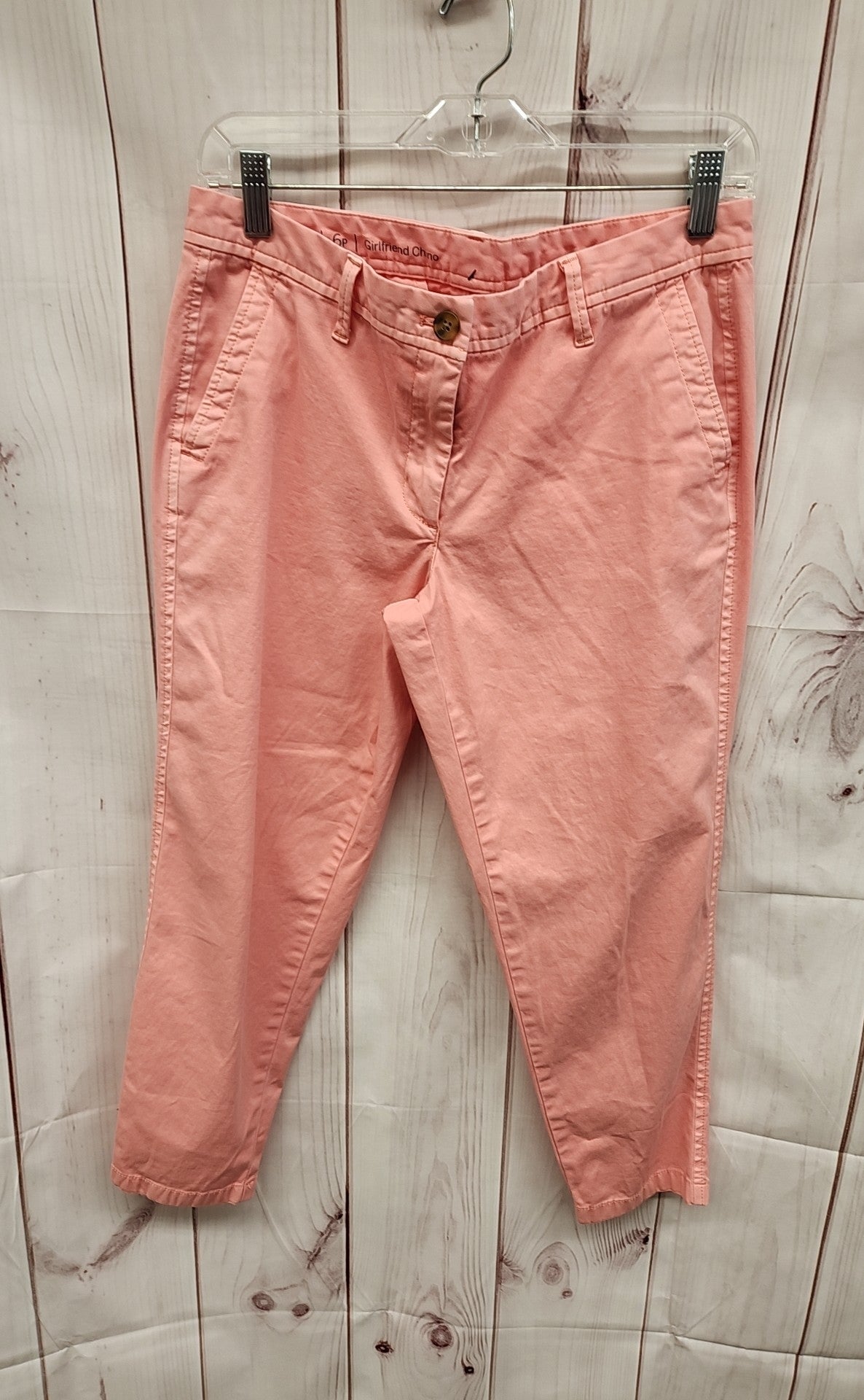 Talbots Women's Size 6 Petite Girlfriend Chino Pink Pants