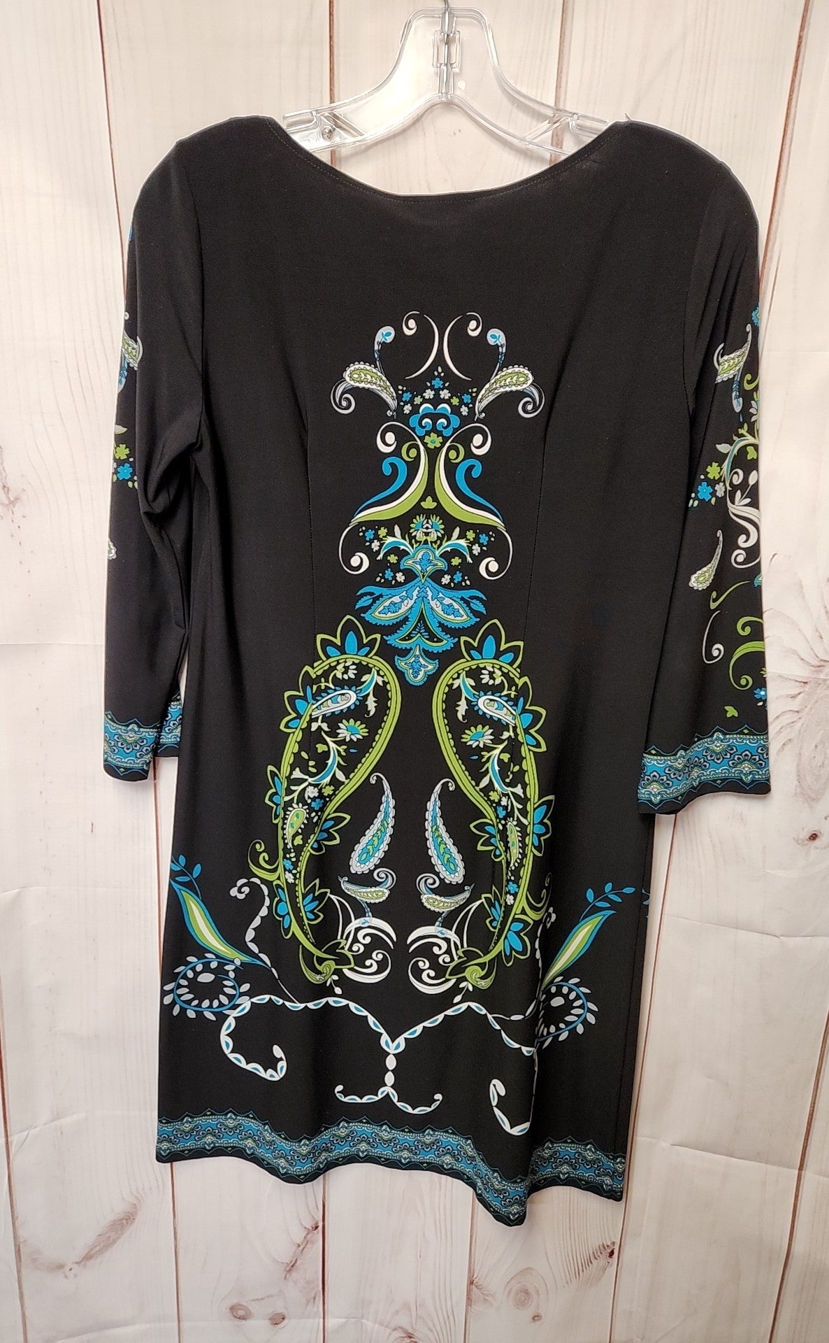 b. calm by London Times Women's Size 6 Black Dress