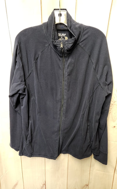 Tek Gear Women's Size 1X Navy Active Jacket