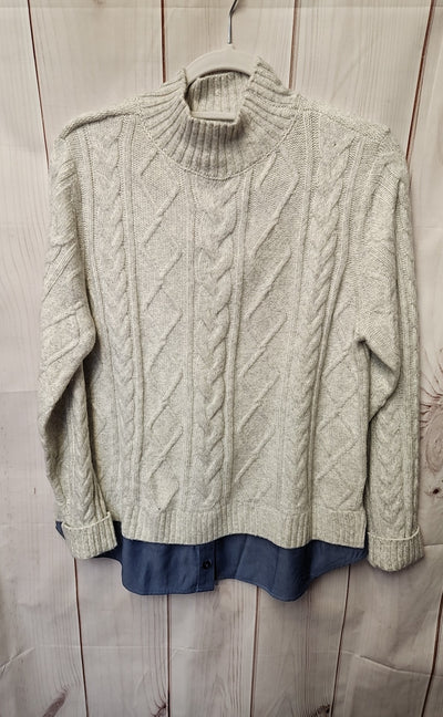 Joan Rivers Women's Size M Gray Sweater