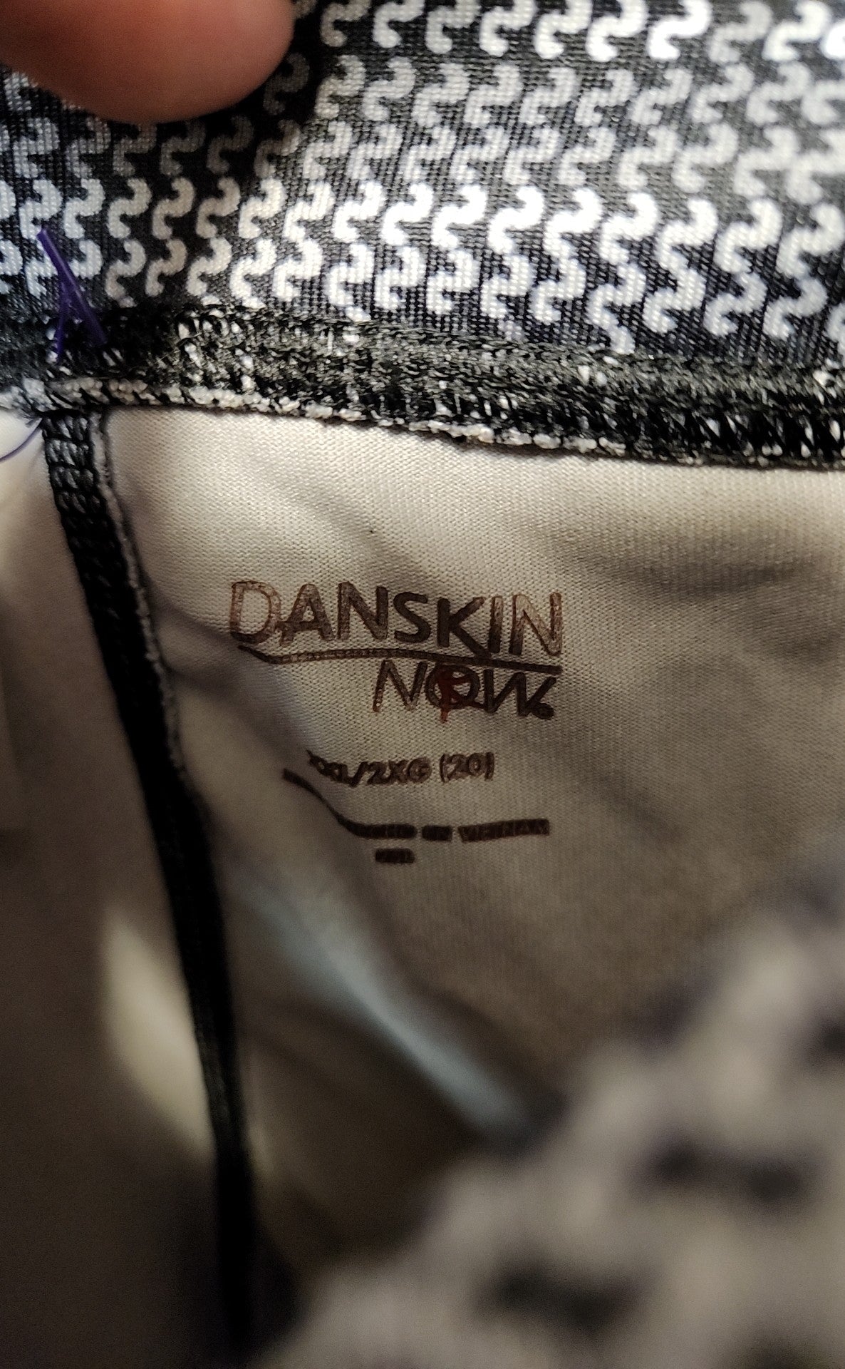 Danskin Women's Size XXL Gray Leggings