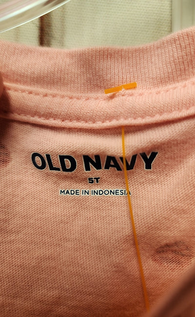 Old Navy Girl's Size 5 Pink Outfit