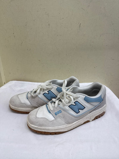 New Balance 550 University Retro Men's Size 10-1/2 White Sneakers Shoes