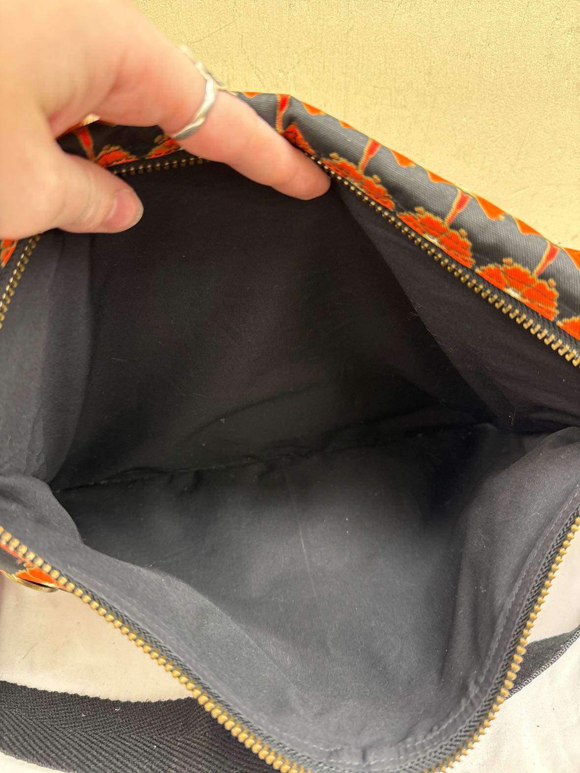 Gap Black & Red Purse Bag