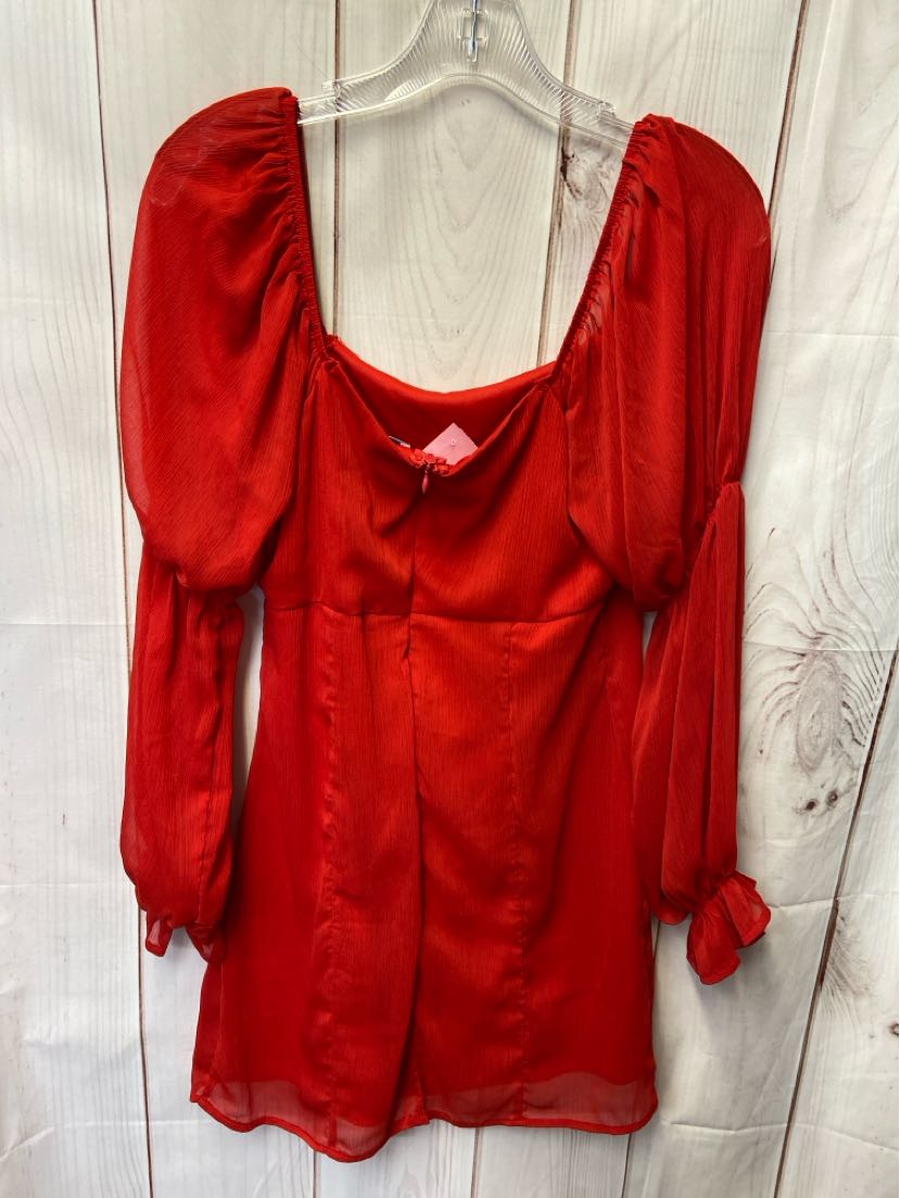 Blue Rain Women's Size M Red Dress