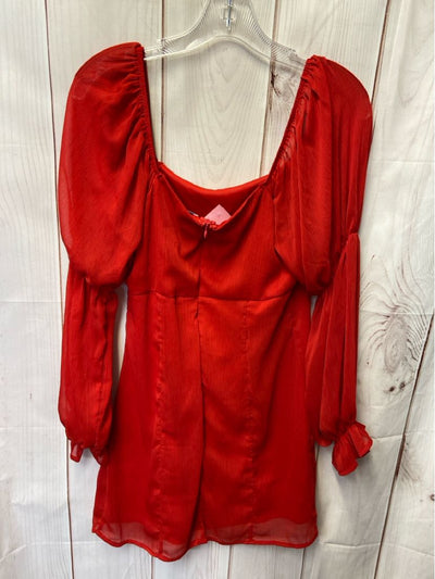 Blue Rain Women's Size M Red Dress