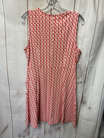 New York & Company Women's Size L Red Dress