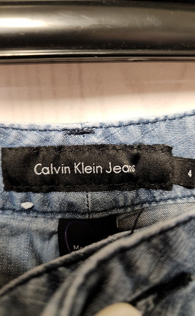 Calvin Klein Women's Size 4 Blue Shorts