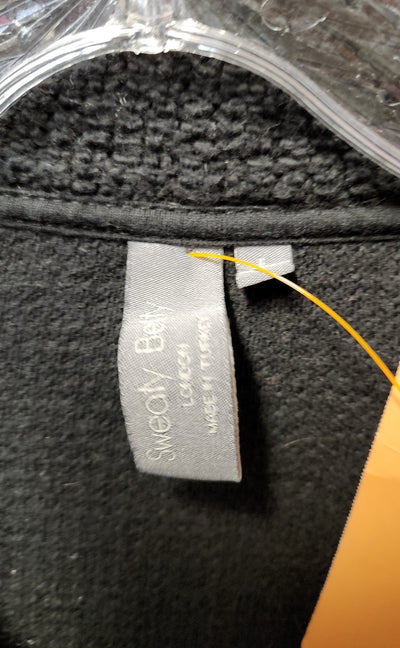 Sweaty Betty Women's Size L Black Full Zip Sweater